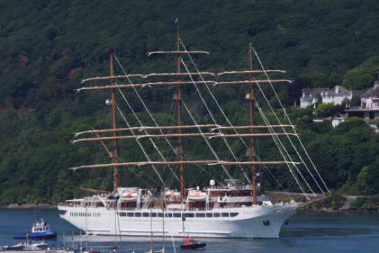 13 June 2023 - 14:50:54

----------------------
Cruise ship Sea Cloud Spirit in Dartmouth